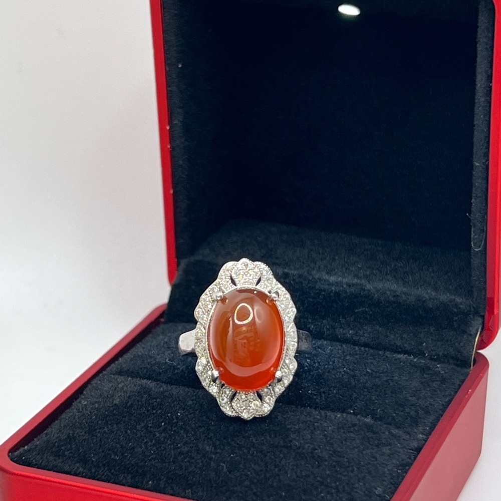 Traditional Aqeeq Ring For Women